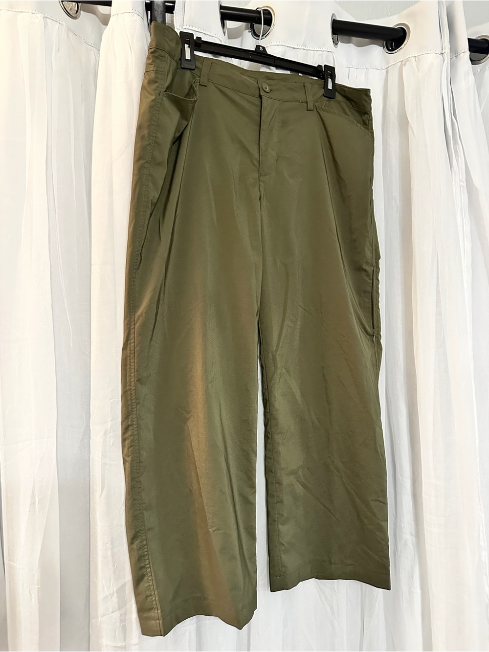 Magellan Outdoors Olive Wide Leg Women's Pants